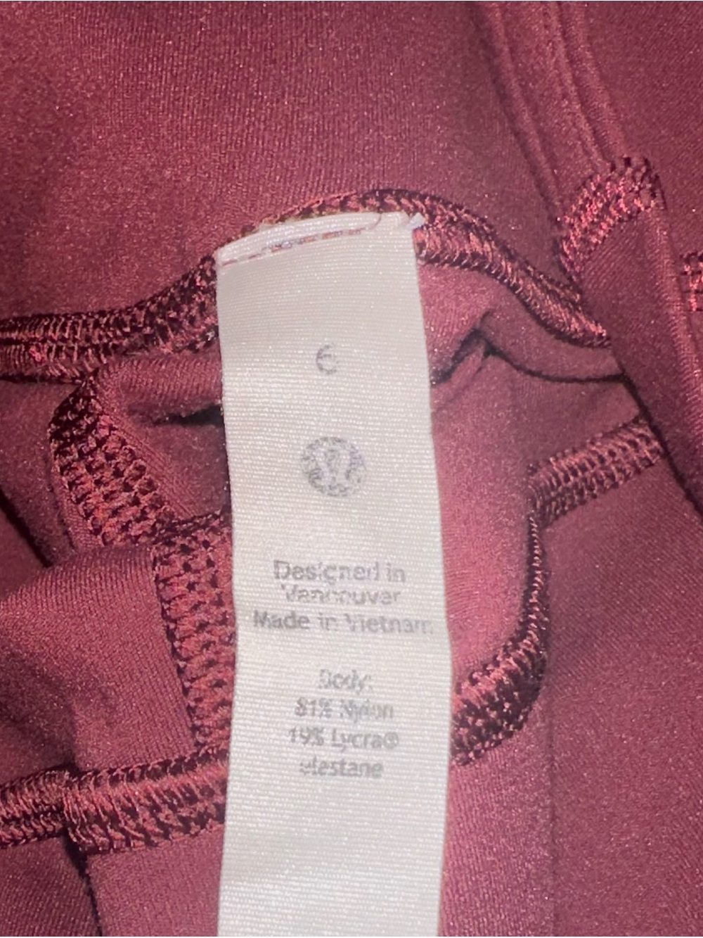 LULULEMON Align™ High-Rise Pant 25" Pockets Size 6 - Picture 6 of 6